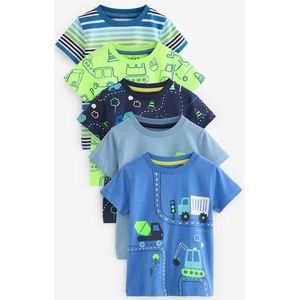 Next Shirt  blauw / navy / groen