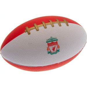 Liverpool FC Mini Foam American Football  (Rood/Wit)