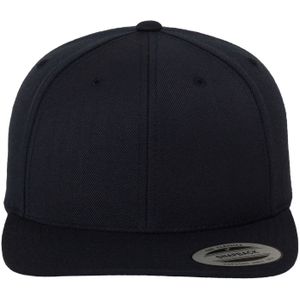 Flexfit Klassieke Snapback-cap voor volwassenen  (Donkere marine)