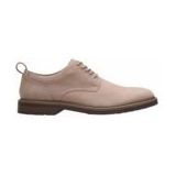 Clarks - Aldwin Lace - Derbyschoen - Grijs - Nubuckleer