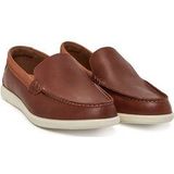 Bratton - Loafer - Donkerbruin - Leer - Verstelbare Veters