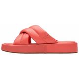 Clarks - Alda Glide - Sandalen - Koraal - Leer