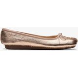 Clarks - Freckle Ice - Schoenen - Koperkleurig Metallic Leer