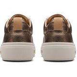 Clarks - Hollyhock Walk - Casual Sneaker - Koperkleurig - Leer