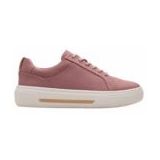 Clarks - Hollyhock Walk - Casual Sneaker - Mauve - Nubuckleer