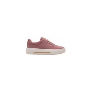 Clarks - Hollyhock Walk - Casual Sneaker - Mauve - Nubuckleer