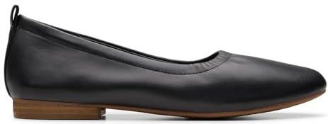 Clarks - Fawna Soft - Nette Schoenen - Zwart - Leer
