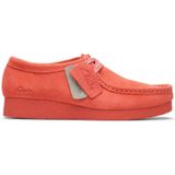 Clarks - Wallabee EVO - Nette Schoenen - Koraal Suède