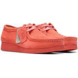 Clarks - Wallabee EVO - Nette Schoenen - Koraal Suède
