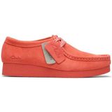 Clarks - Wallabee EVO - Nette Schoenen - Koraal Suède