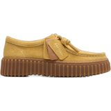 Clarks - Torhill Bee - Nette Schoenen - Gouden Bruin - Suède
