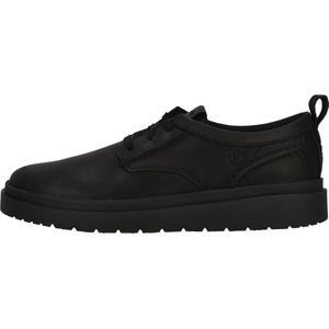 Clarks - Polden Lace - Nette Schoenen - Zwart - Leer