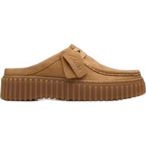 Clarks Clog »Torhill Mule«, Plateausandale, Mules mit Plateausohle und Ziernaht