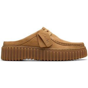 Clarks Clog »Torhill Mule«, Plateausandale, Mules mit Plateausohle und Ziernaht