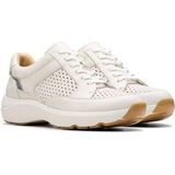 Clarks - Tivoli Walk - Schoenen - Gebroken Wit - Mesh - Contour Cushion Voetbed