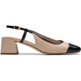 Clarks - Nyta 45 Sling - Nette Schoenen - Zandkleurig - Leer