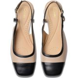 Clarks - Nyta 45 Sling - Nette Schoenen - Zandkleurig - Leer