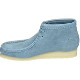 Clarks - Wallabee Boot - Suède - Poederblauw - Mocassinconstructie
