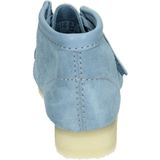 Clarks - Wallabee Boot - Suède - Poederblauw - Mocassinconstructie