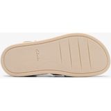 Clarks - Arwell Sun - Sandalen - Crèmekleurig - Leer