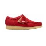 Clarks Originals - Wallabee - Schoen - Rood - Suède