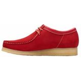 Clarks - Originals Wallabee - Veterschoen - Rood - Suède
