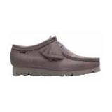 Clarks Originals - Wallabee GTX - Veterschoen - Grijs - Nubuckleer