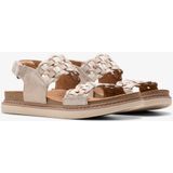 Clarks - Arwell Glide - Sandalen - Zwart - Nubuck - Comfortabel Voetbed