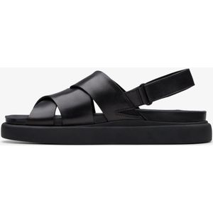 Clarks - Aristella Sun - Sandalen - Zwart - Leer