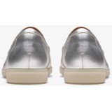 Clarks - Narini Edge - Instapper - Zilverkleurig - Leer