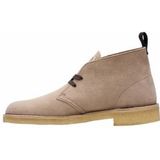 Clarks - 26180643 Leren Laarzen - Beige - Casual - Vetersluiting