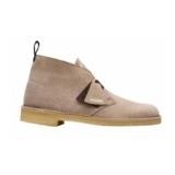 Clarks - 26180643 Leren Laarzen - Beige - Casual - Vetersluiting