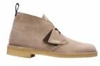 Clarks - 26180643 Leren Laarzen - Beige - Casual - Vetersluiting