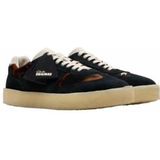 Clarks - Tor 80 - Casual Sneaker - Zwart - Suède