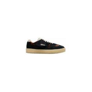 Clarks - Tor 80 - Casual Sneaker - Zwart - Suède