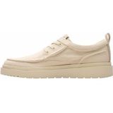 Clarks - Polden Mocassins - Off-white - Canvas