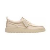 Clarks - Polden Mocassins - Off-white - Canvas