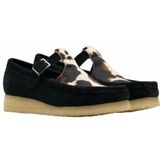 Clarks - Wallabee T Bar - Schoenen - Zwart - Suède