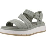 Clarks - Tuscan Strap - Sandalen - Lichtgroen - Suède Bovenwerk, Contour Cushion Voetbed