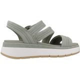 Clarks - Tuscan Strap - Sandalen - Lichtgroen - Suède Bovenwerk, Contour Cushion Voetbed
