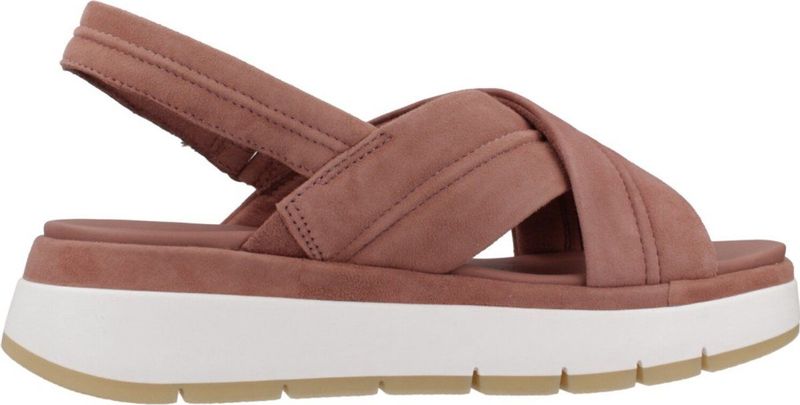 Clarks - Tuscan Cross - Sandalen - Crèmekleurig - Leer