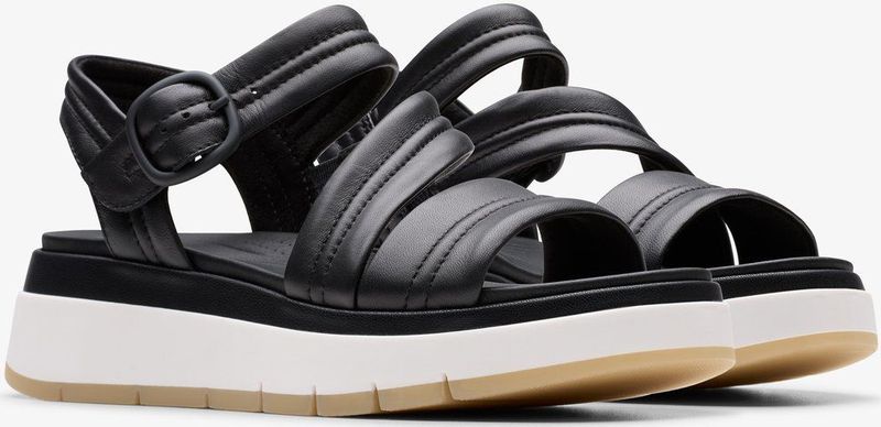 Clarks - Tuscan Strap - Sandalen - Zwart - Leer