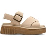 Clarks - Evamar Wish - Sandalen - Ecru - Suède