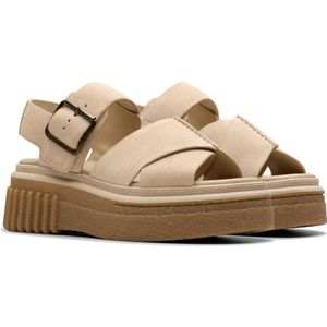 Clarks - Evamar Wish - Sandalen - Ecru - Suède