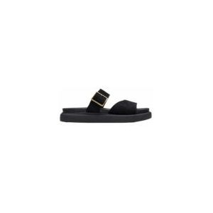 Clarks, Schoenen, Dames, Zwart, 39 EU, Zwarte Muil Sandaal