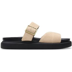 Clarks - Aristella Mule - Sandalen - Ecru - Suède