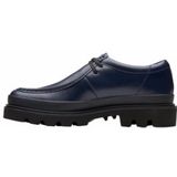 Clarks - Badell Seam - Nette Schoenen - Marineblauw - Leer