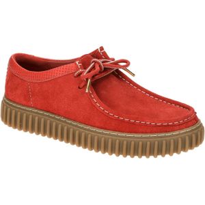 Clarks - Torhill Lo - Leren Schoenen - Wit - Casual - Plat