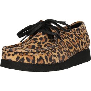 Clarks - Wallabee EVO - Leren Schoenen - Dierenprint - Plat - Veters - Casual