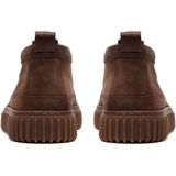 Clarks - Torhill Lace - Leren Enkellaarsjes - Bruin - Plat - Veters - Casual